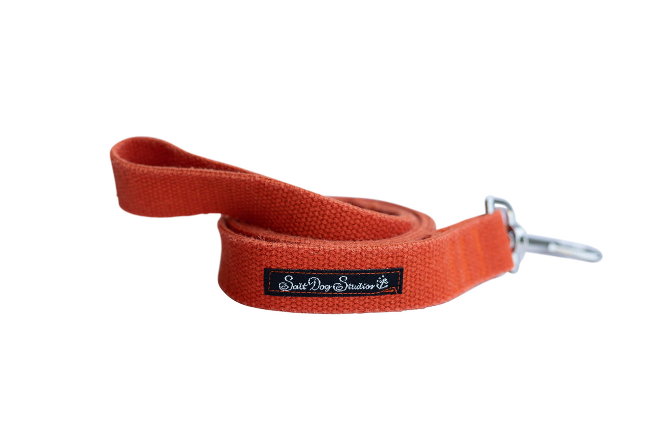 'The Original UK' Orange Hemp Dog Lead ©