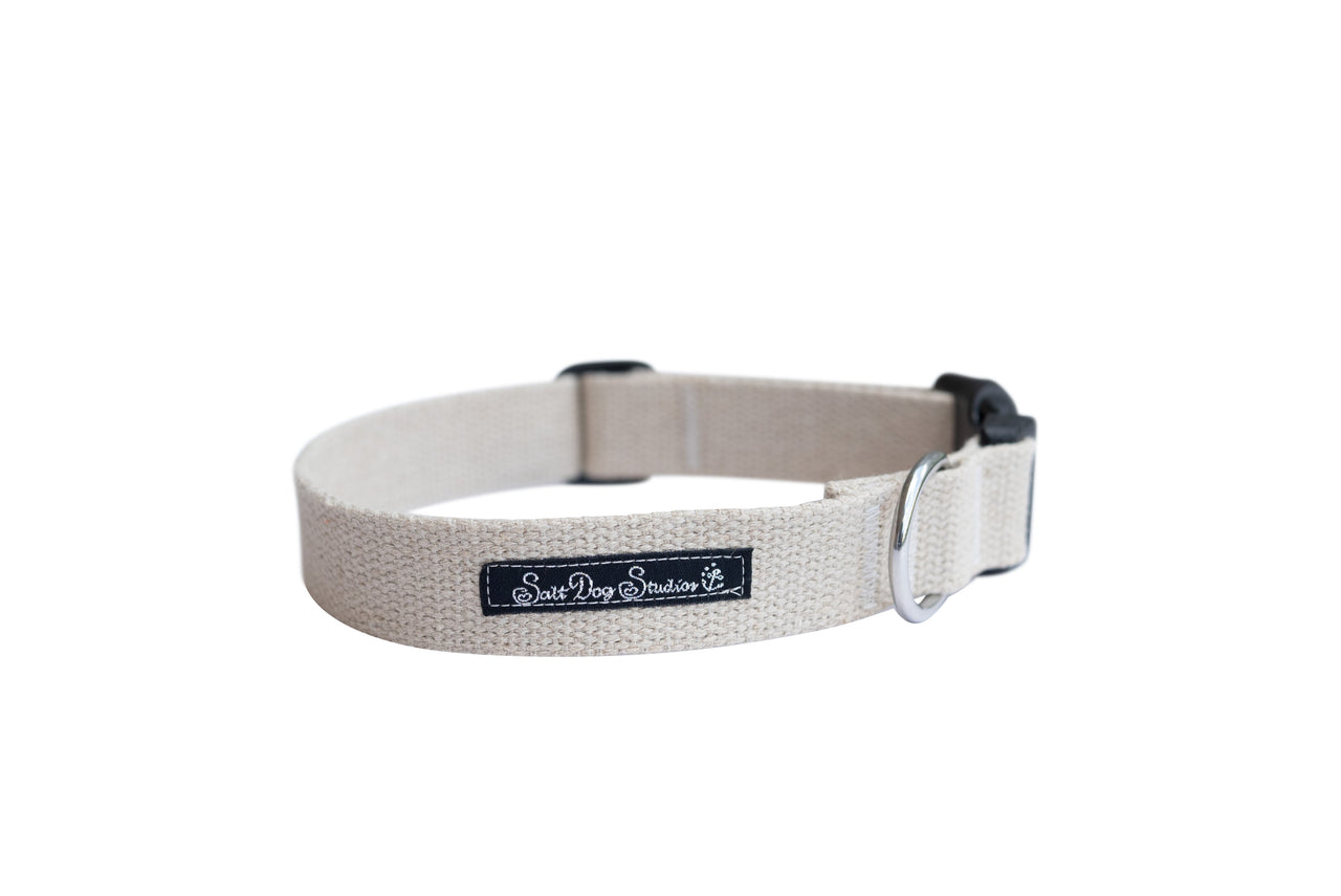 'The Original UK' Natural Hemp Dog Collar ©