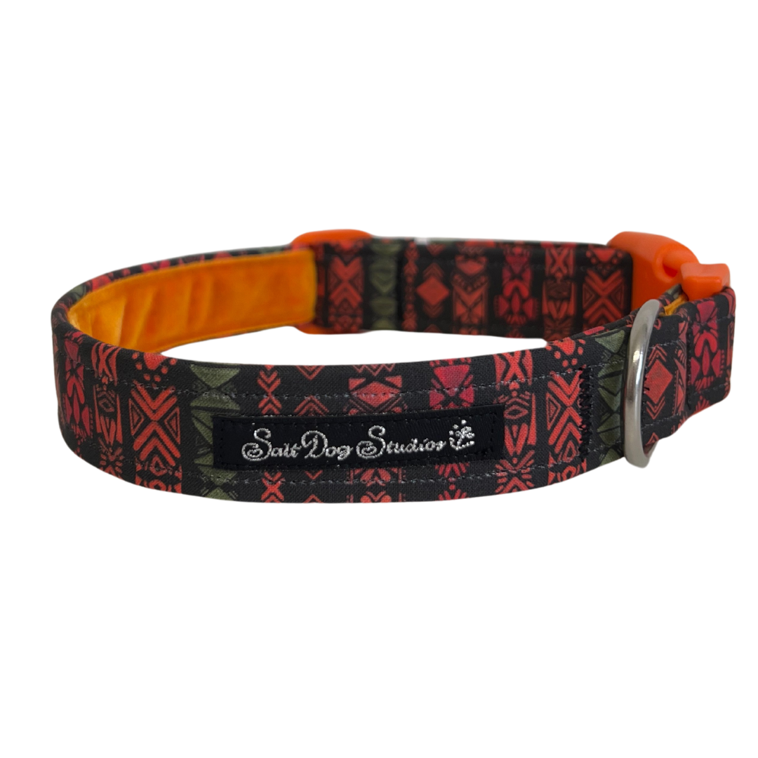 Aztec Earth Luxury Dog Collar ©