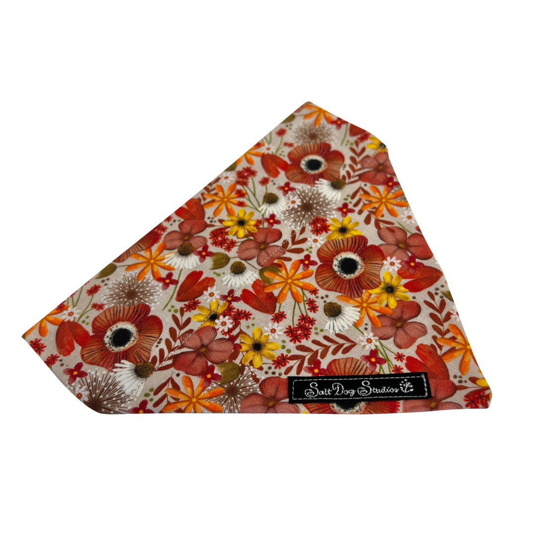 Floral Harvest Luxury Bandana ©