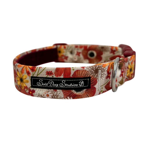 Floral Harvest Luxury Dog Collar