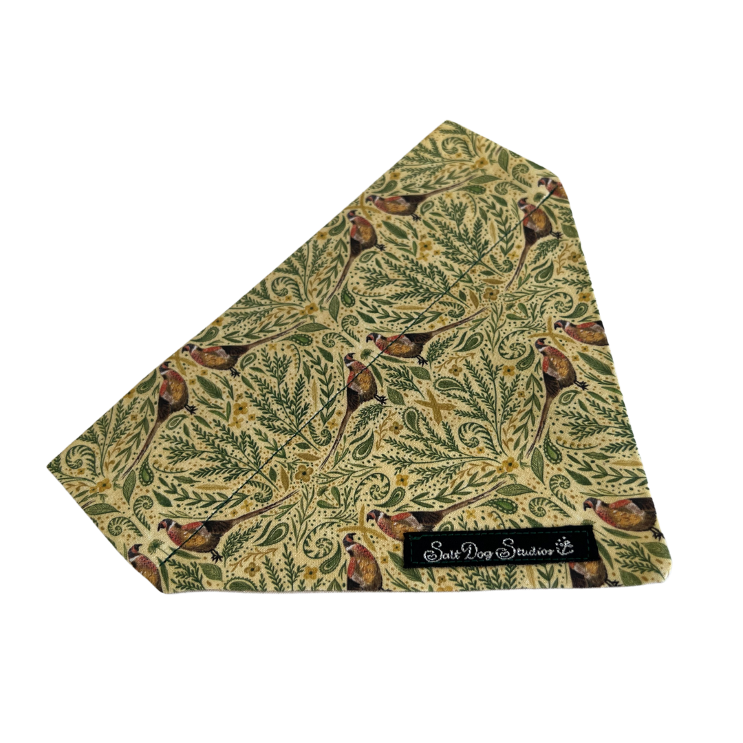 Country Pheasant Luxury Bandana ©