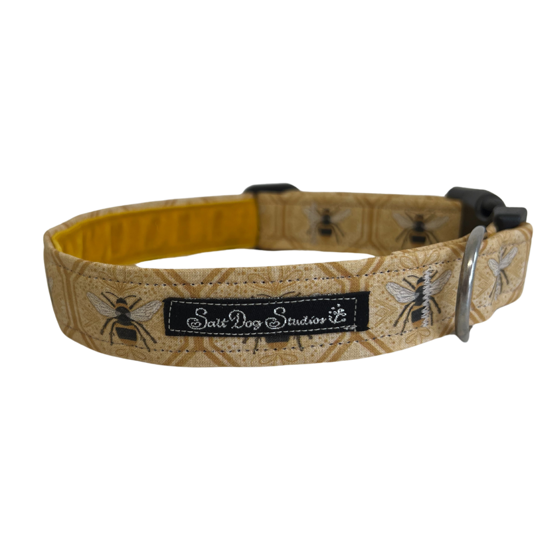 The Hive Gold Luxury Dog Collar ©