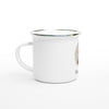 Personalised Blue Roan Cocker Spaniel White 12oz Enamel Mug