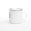 Personalised Blue Roan Cocker Spaniel White 12oz Enamel Mug