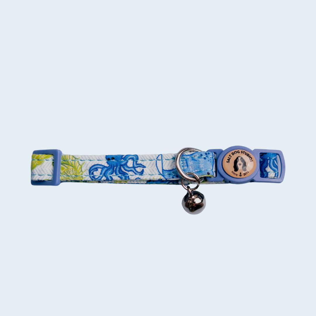 Ocean Life Cat Collar
