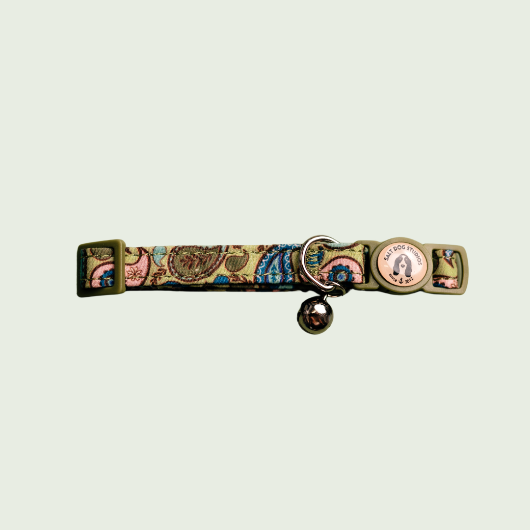 Paisley Cat Collar