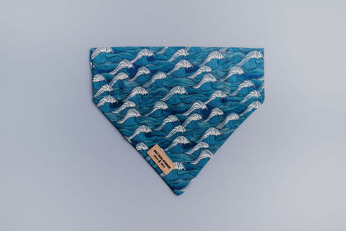 Catching Waves Dog Bandana ©