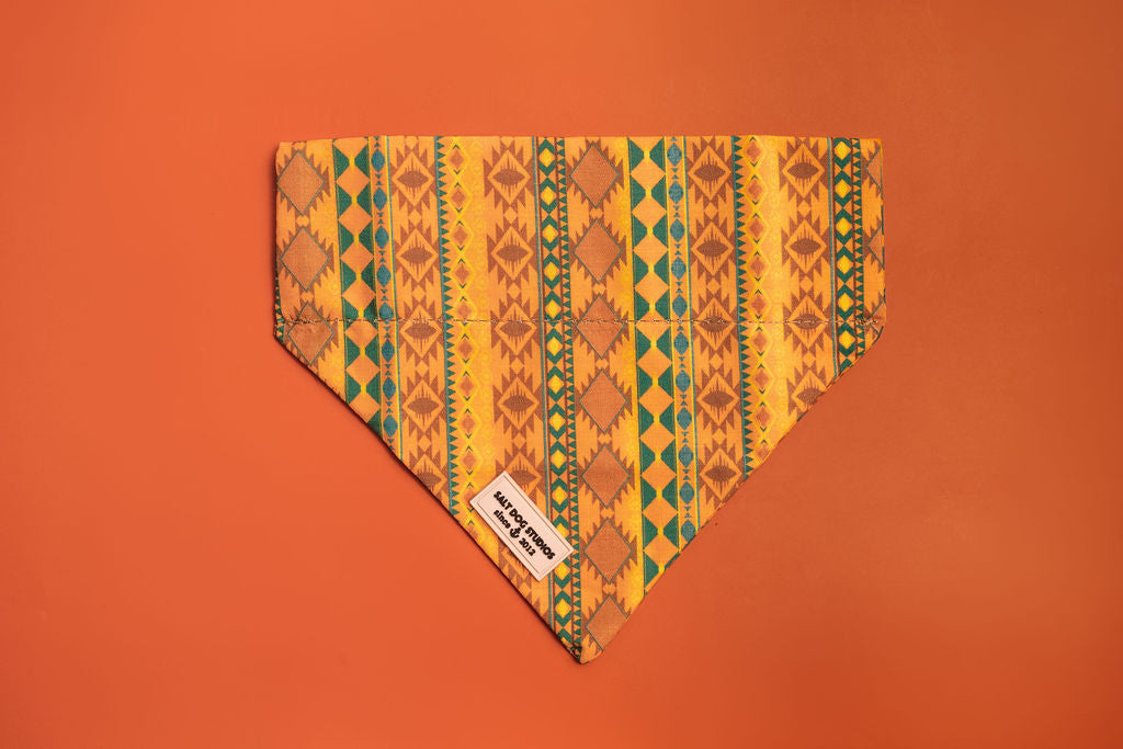 Mountain Aztec Dog Bandana ©
