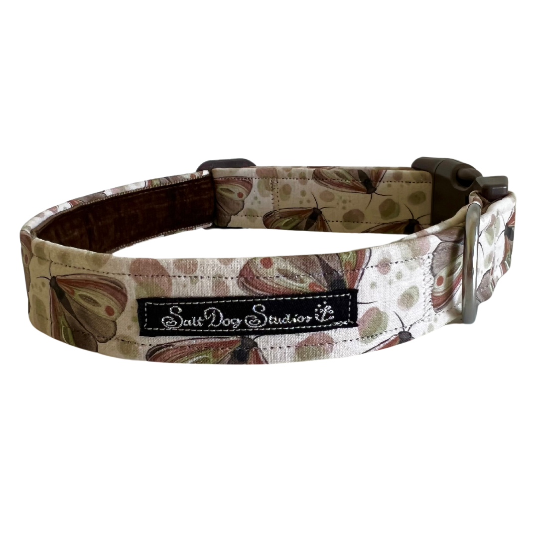 Moth To A Flame Luxury Dog Collar © Pre Order