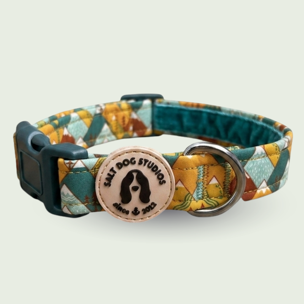 Mountain Range Dog Collar