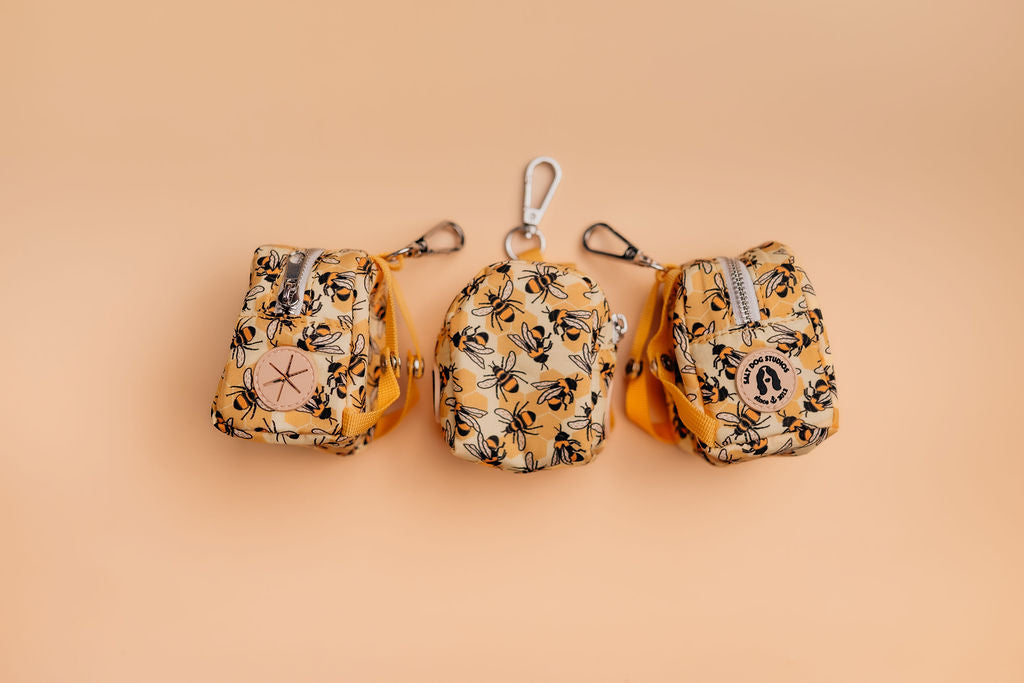 honey bee hive poo bag holder
