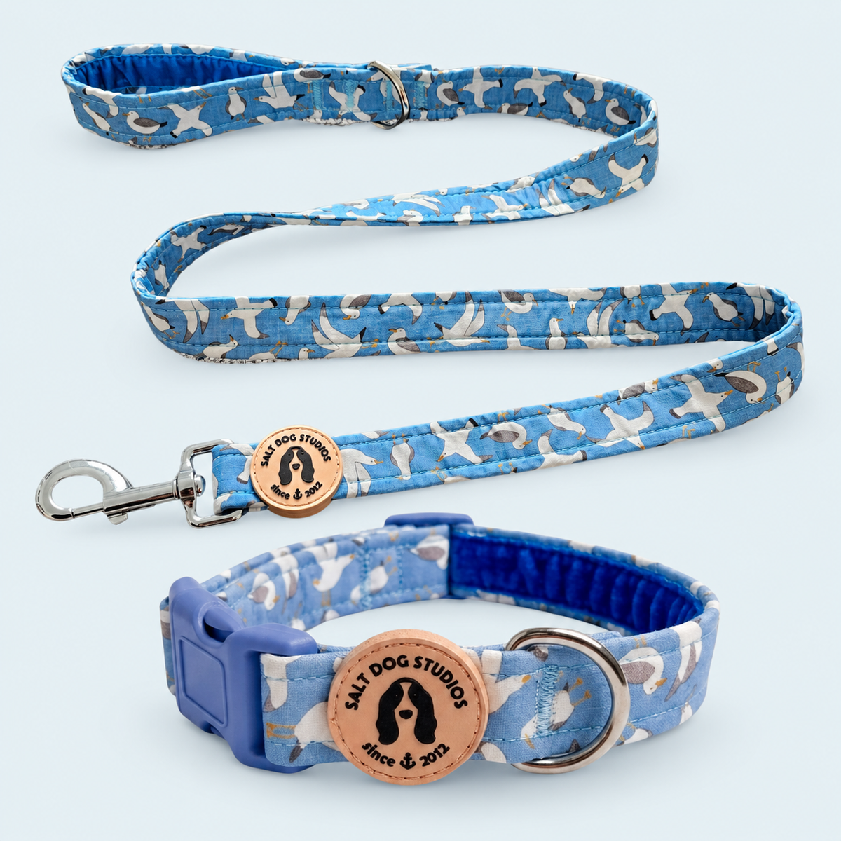 Seagulls Everyday Pair – Collar & Lead