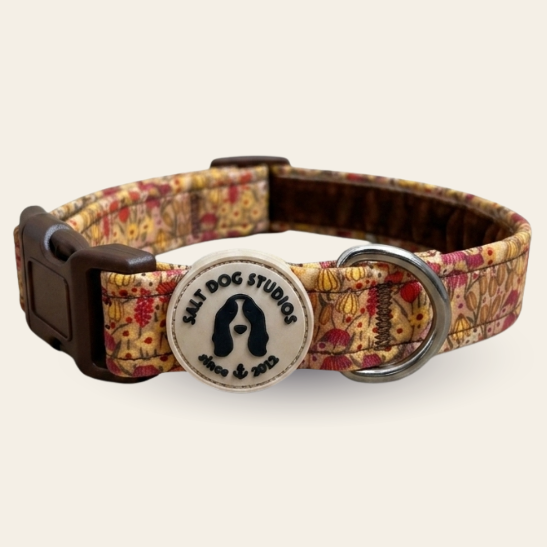 Wildflower Meadow Dog Collar
